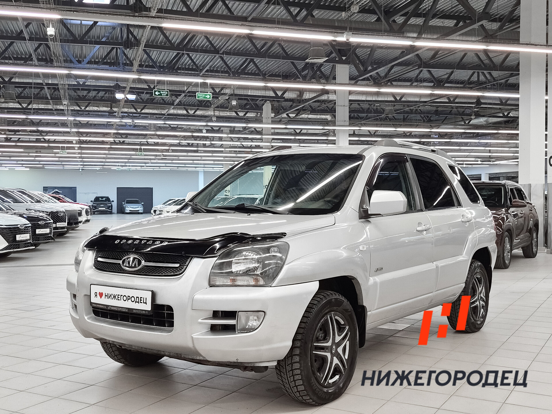 Kia Sportage 2.0 AT (141 л.с.) 4WD, 2008 — купить в Нижнем Новгороде